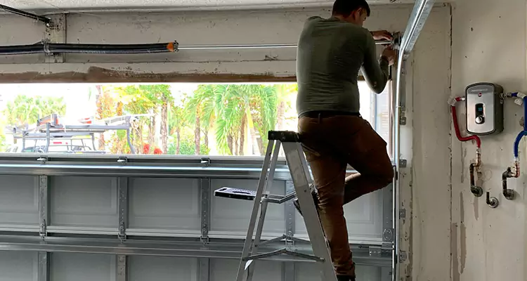 Garage Door Tension Spring Replacement in Four Corners, FL