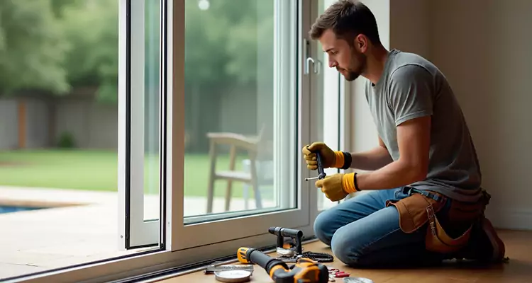 Sliding Glass Door Panel Repair in Four Corners, FL