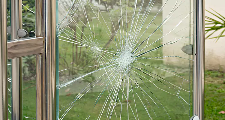 Frameless Glass Door Repair at Home in Four Corners, FL