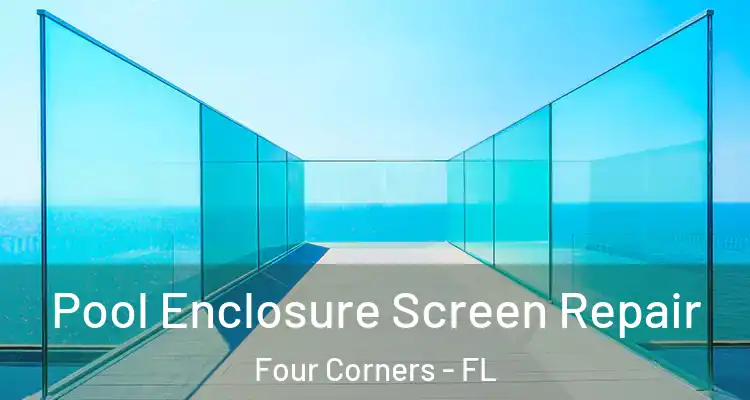  Pool Enclosure Screen Repair Four Corners - FL
